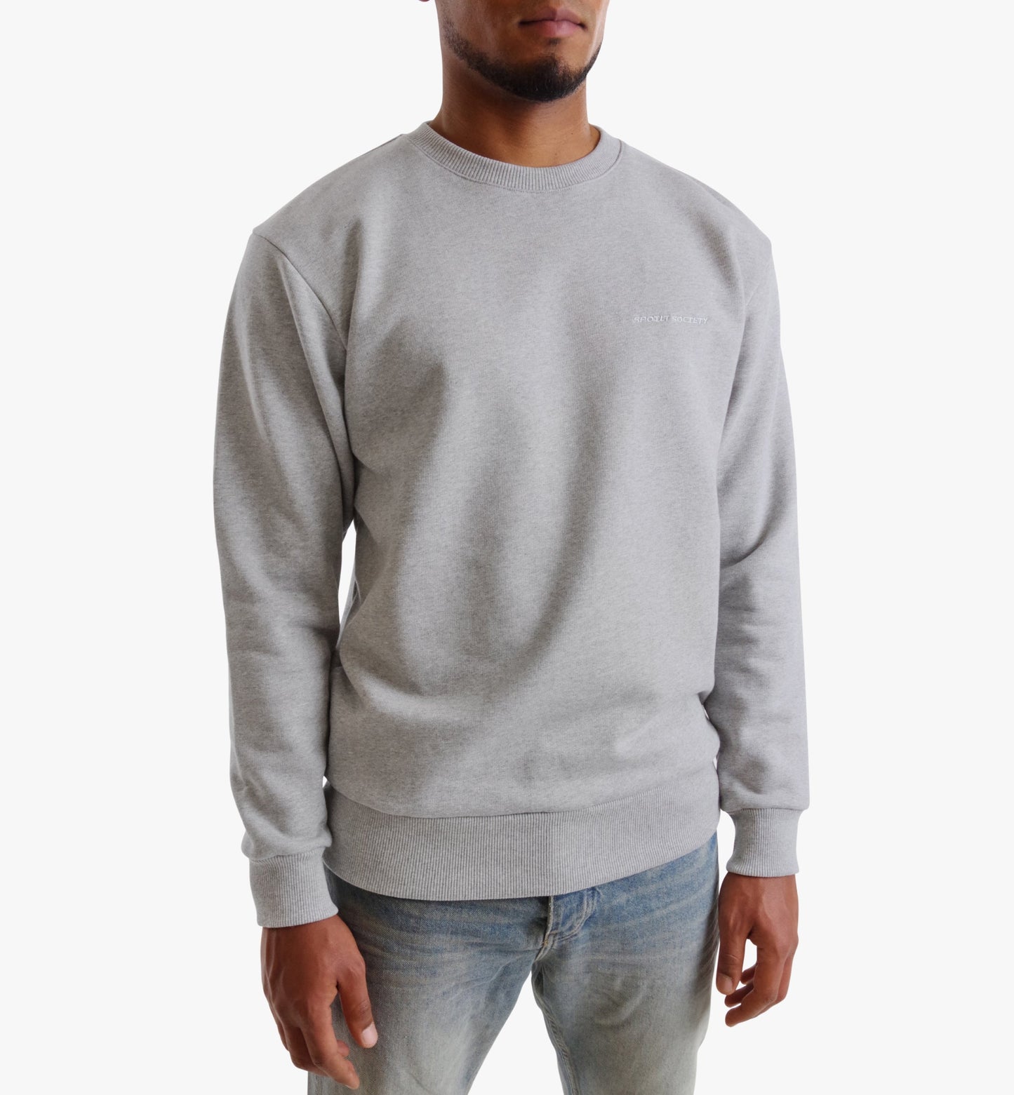 Mirovæ Crewneck Basic – Grey,Premium Cotton
