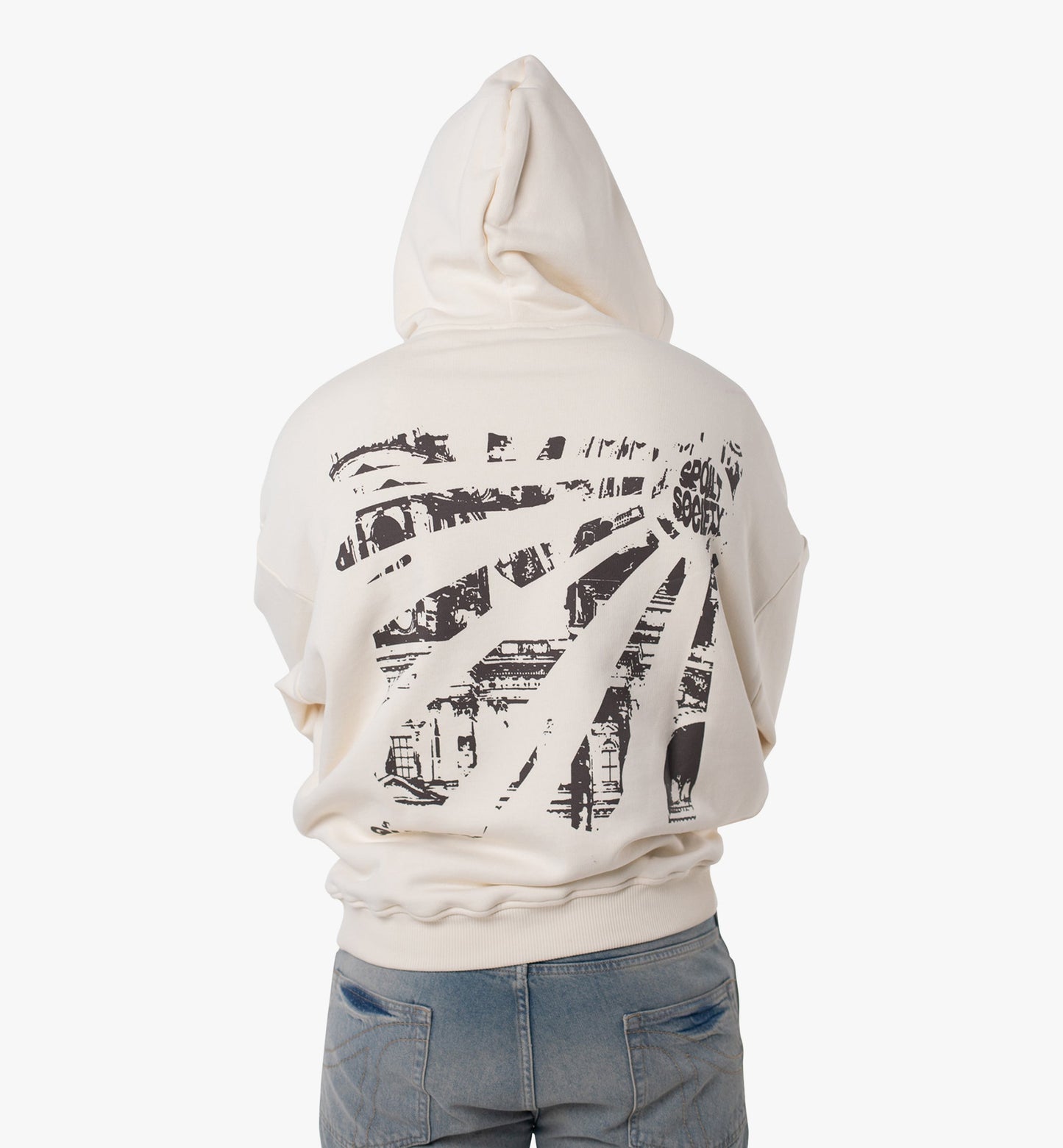 mirovæ “Guilty” Graphic Hoodie – Cream Edition