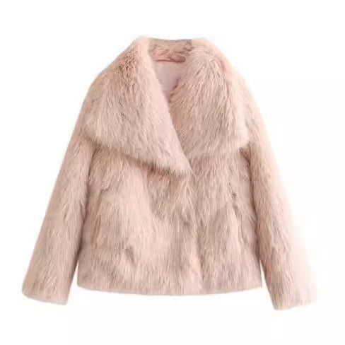 Winter Plush Coat Fashion Warm