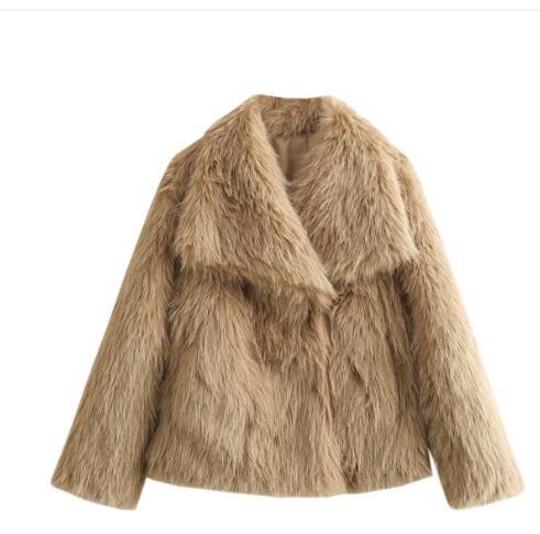 Winter Plush Coat Fashion Warm