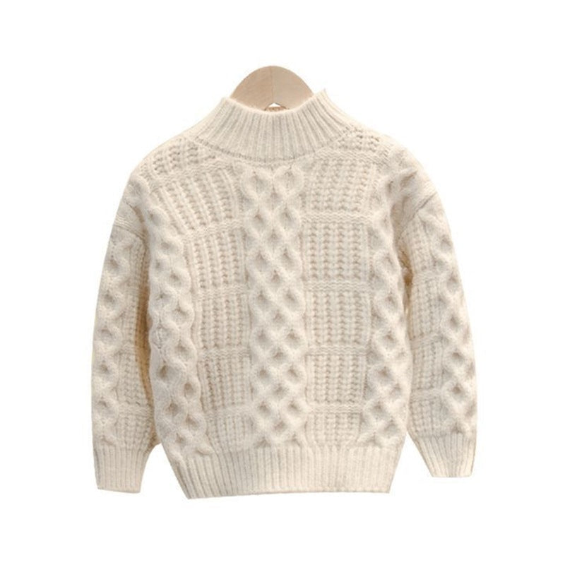 Jungenpullover in leuchtenden Farben, neuer Western-Stil mit Samtfutter🌟