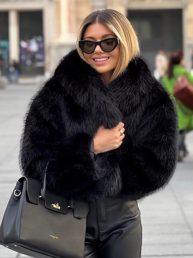 Winter Plush Coat Fashion Warm