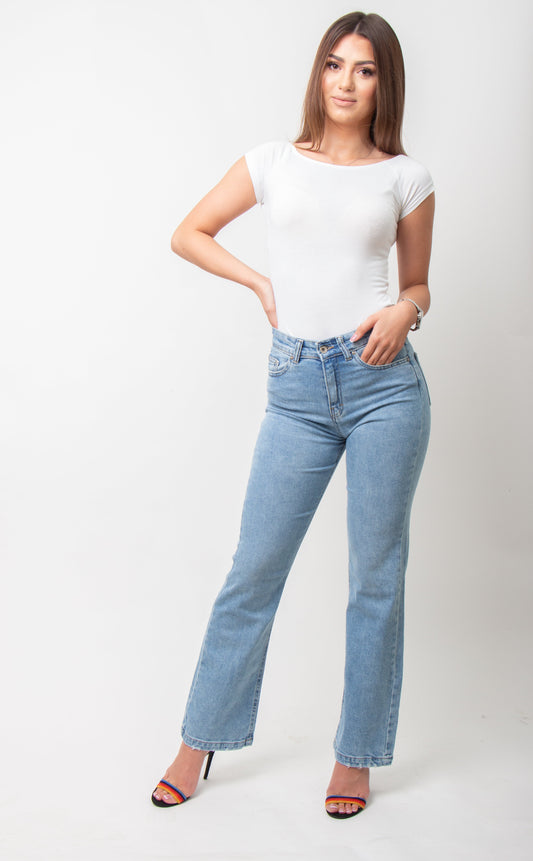 Mirovæ Santorini Straight – Light Blue Jeans